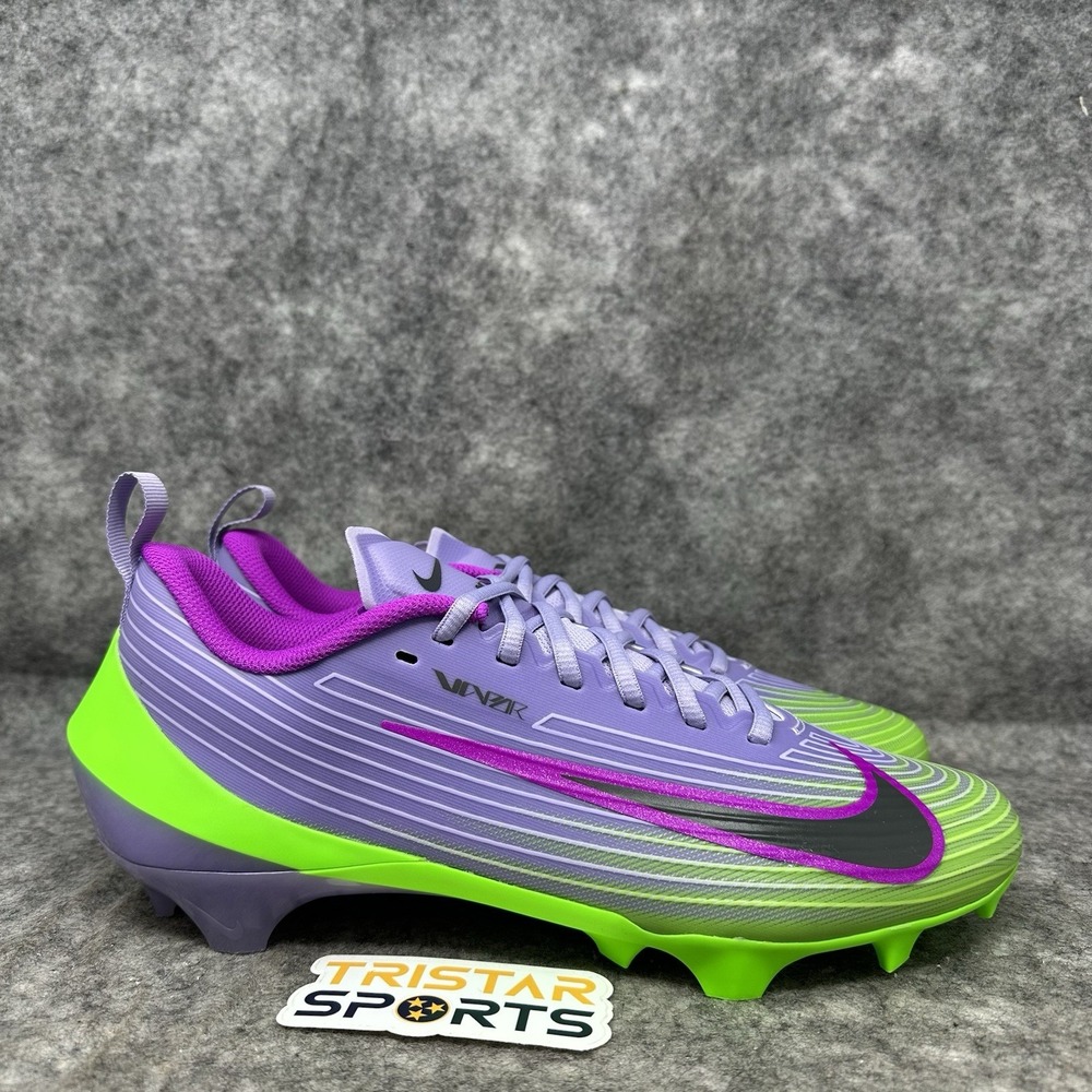 Nike Vapor Speed 3 Football Cleats Mens 10.5 Hydrangeas Green Strike HJ4572-500 - Picture 3 of 8